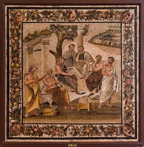 Ακαδημία, Λύκειο, Στοά, Κήπος